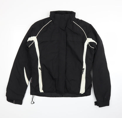 Preloved Parallel Womens Black   3-in-1 Jacket Coat Size 10 - Front