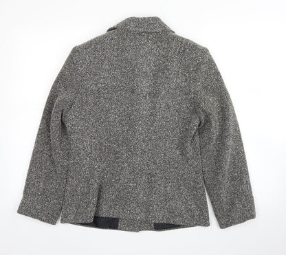 F&F Womens Grey Herringbone  Jacket  Size 12