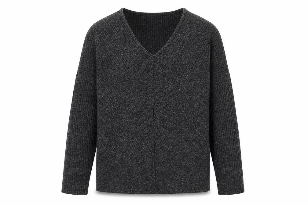 Nutmeg Womens Grey   Pullover Jumper Size 10