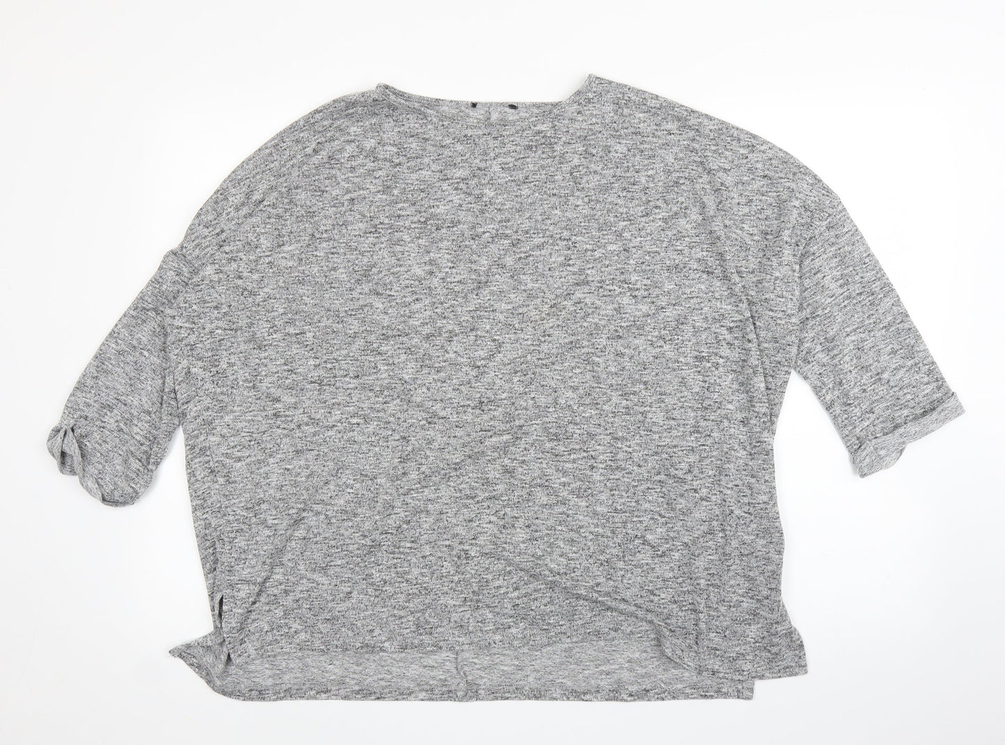 New Look Womens Grey   Basic Blouse Size L