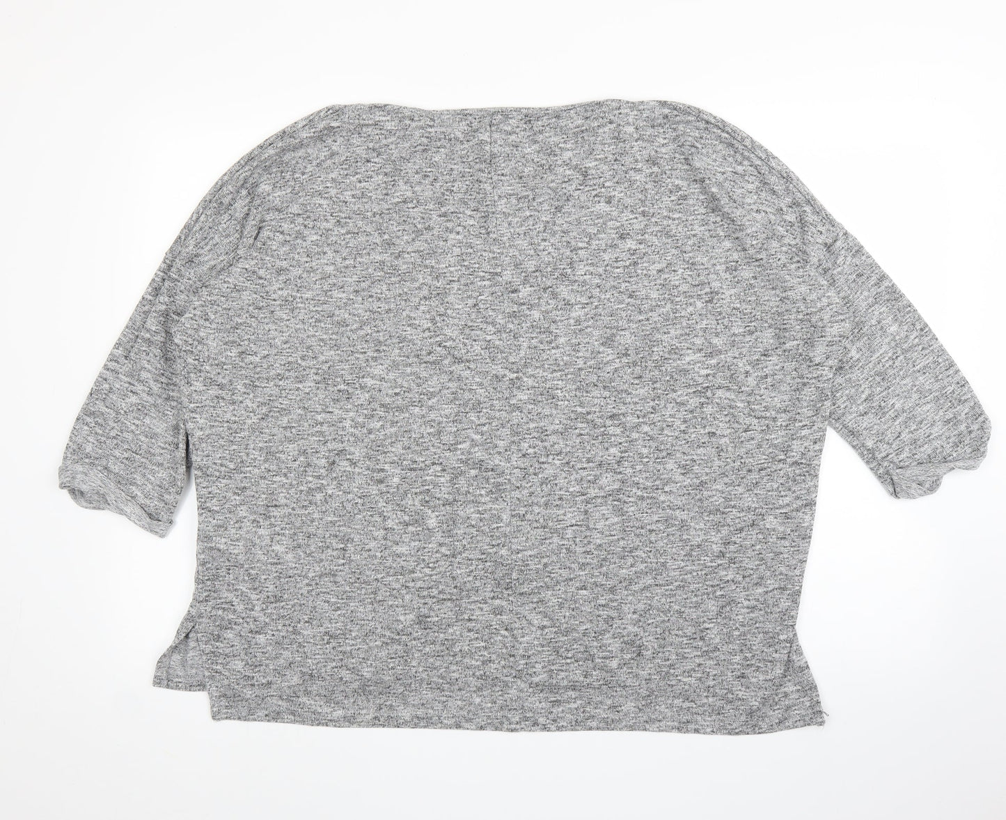 New Look Womens Grey   Basic Blouse Size L
