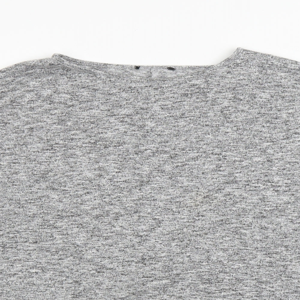 New Look Womens Grey   Basic Blouse Size L