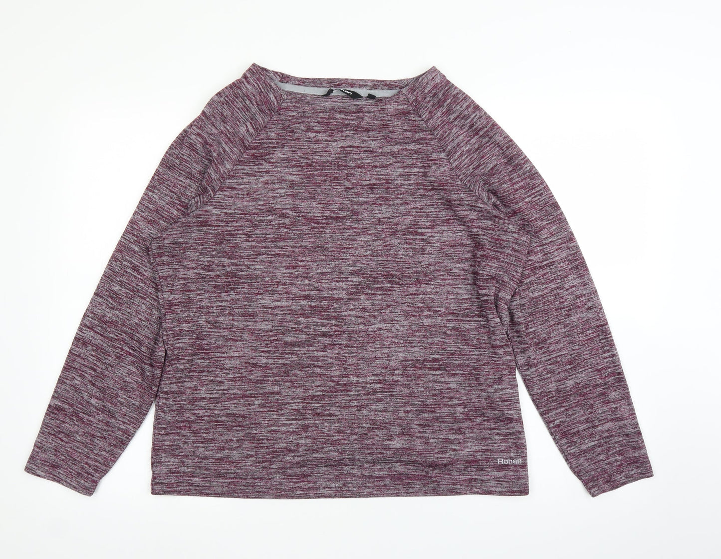 Roman Mens Purple   Pullover Jumper Size L