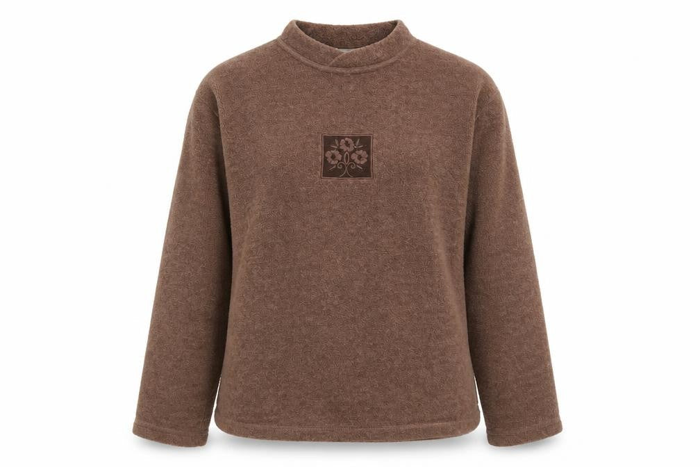 Bonmarché Womens Brown Rayon Pullover Jumper Size S