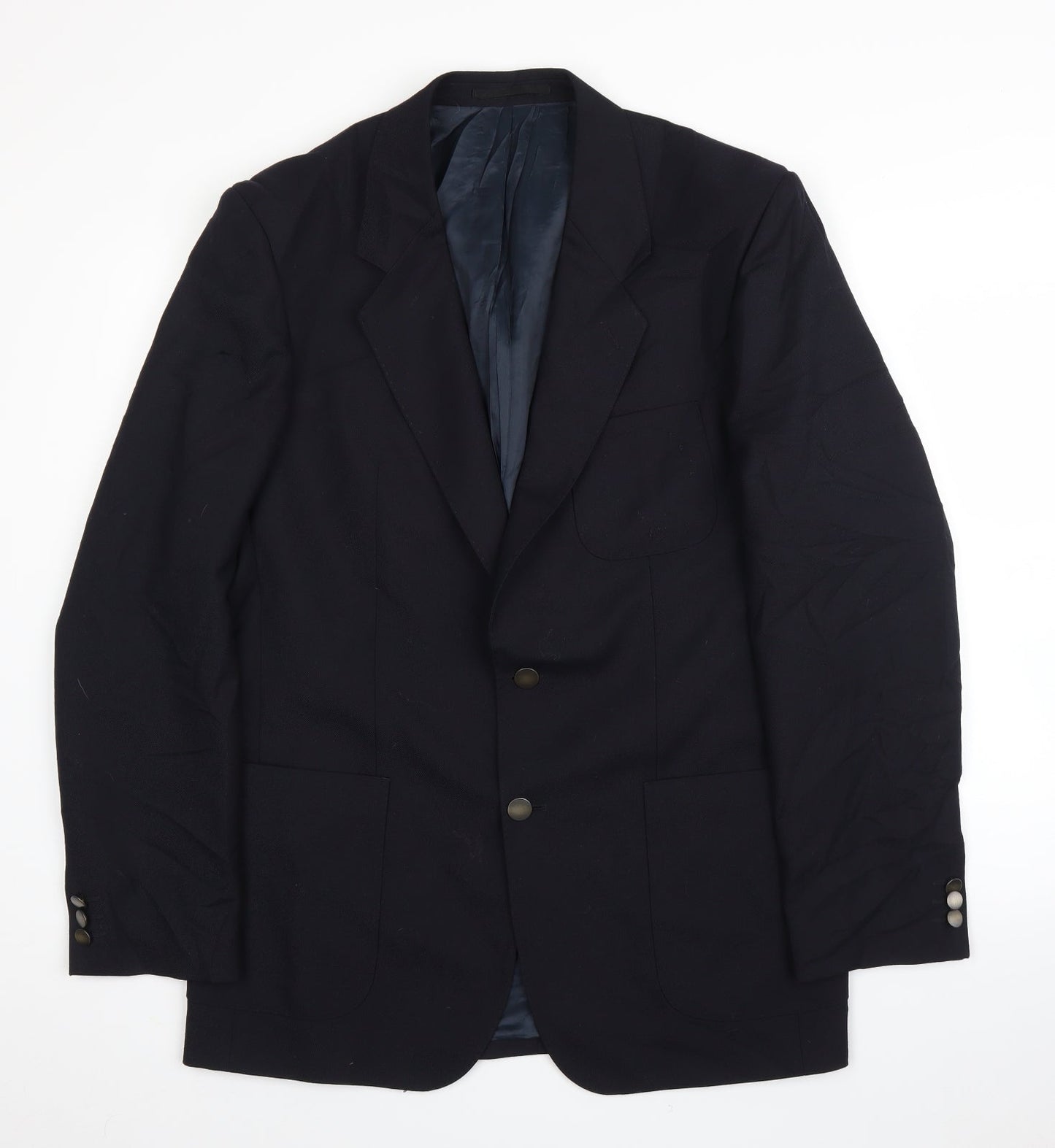 Varteks Mens Blue   Jacket Suit Jacket Size 40