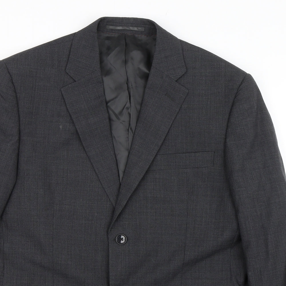 Howick Mens Black   Jacket Suit Jacket Size 38