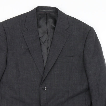 Howick Mens Black   Jacket Suit Jacket Size 38