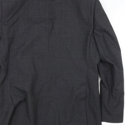 Howick Mens Black   Jacket Suit Jacket Size 38