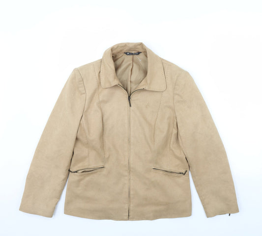 BHS Womens Beige   Jacket Coat Size 14