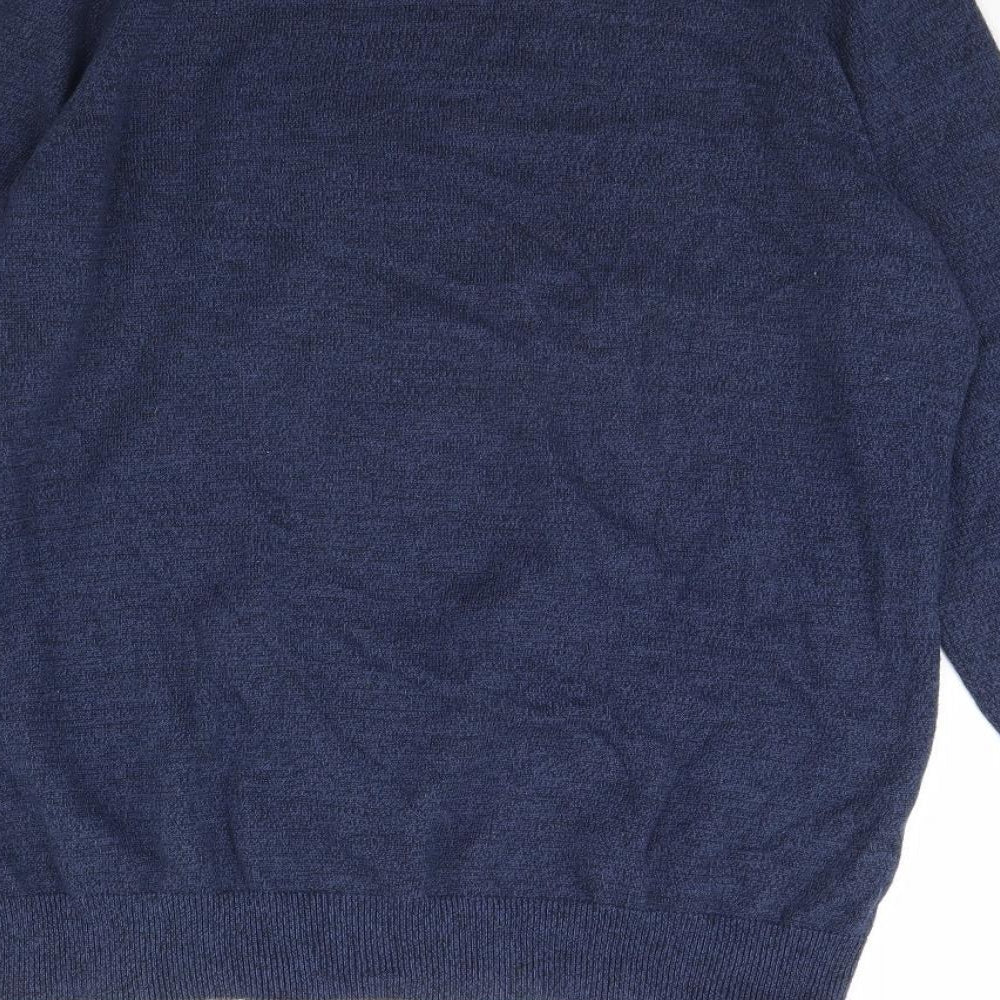 George Mens Blue   Pullover Jumper Size M