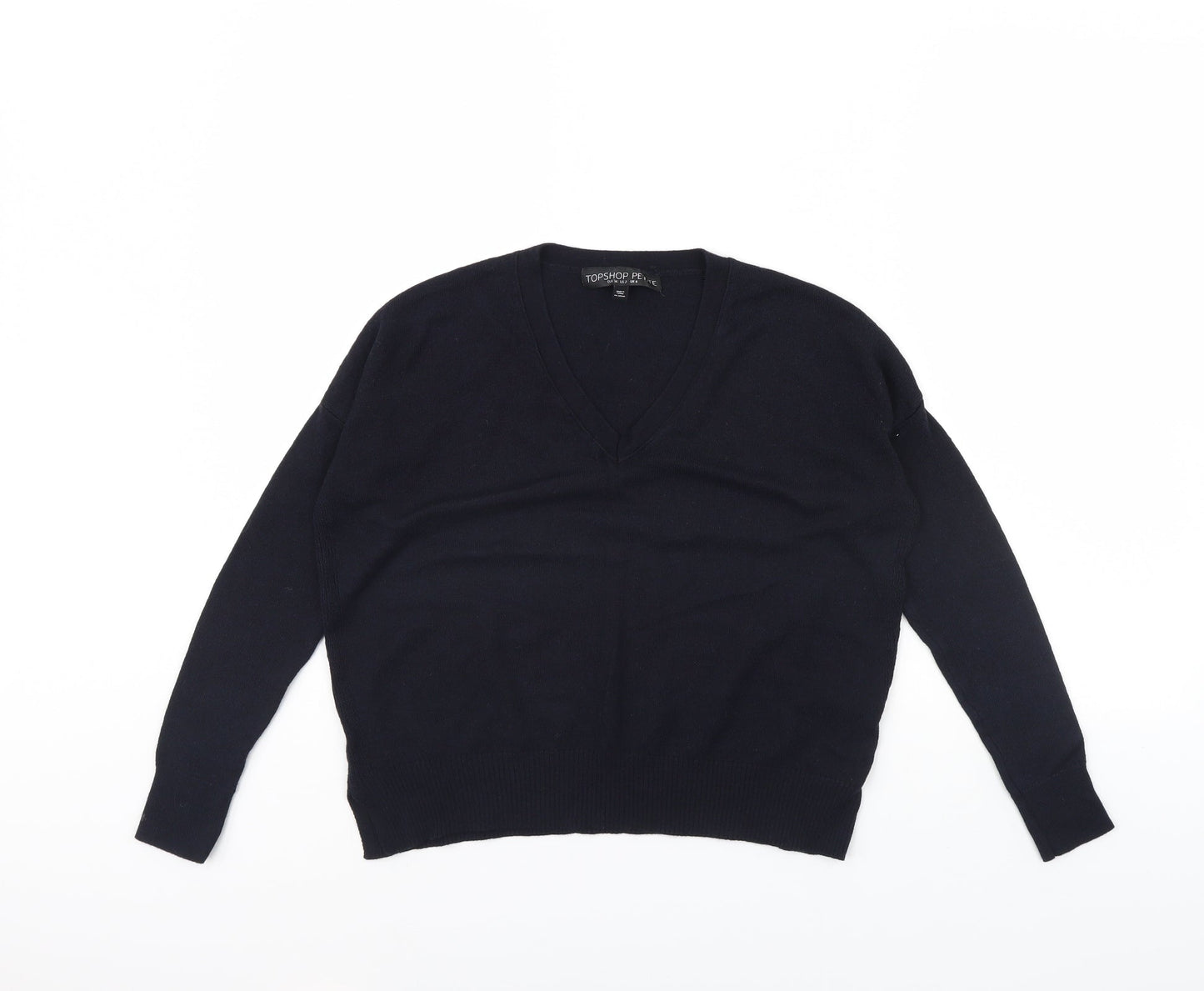 Topshop Womens Blue   Pullover Jumper Size 6