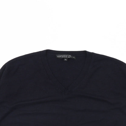 Topshop Womens Blue   Pullover Jumper Size 6
