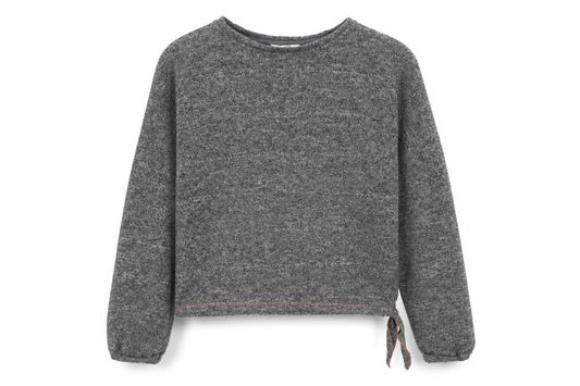 m&s Girls Grey   Pullover Jumper Size 10 Years