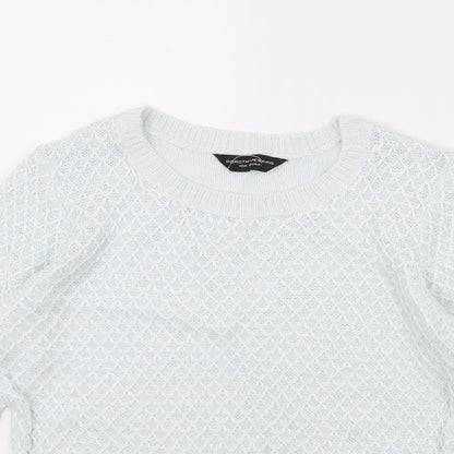 Dorothy Perkins Womens Blue   Pullover Jumper Size 10