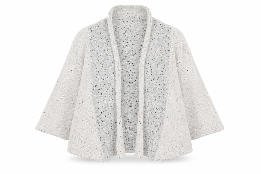 Angelina Womens Ivory   Jacket  Size S