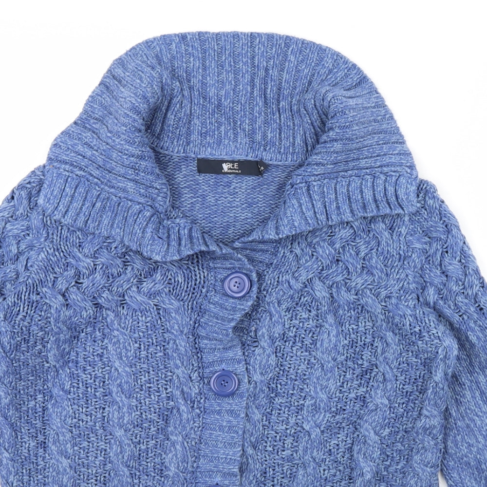 Isle Womens Blue   Jacket  Size S