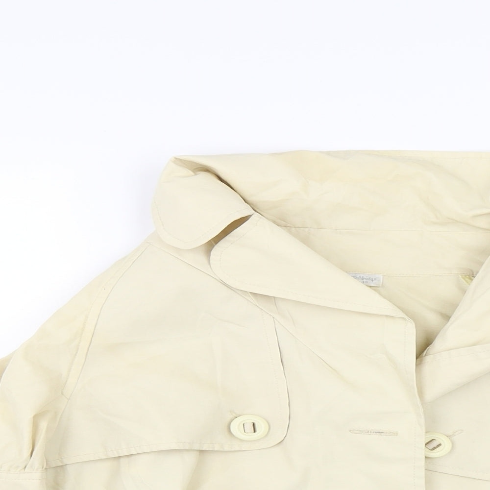 Miss Selfridge Womens Ivory   Jacket Coat Size 10
