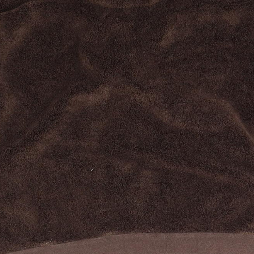 Dree2b Womens Brown  Fleece Jacket Coat Size 34