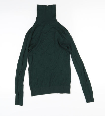 Back view of Atmosphere women’s green jumper, size UK 14