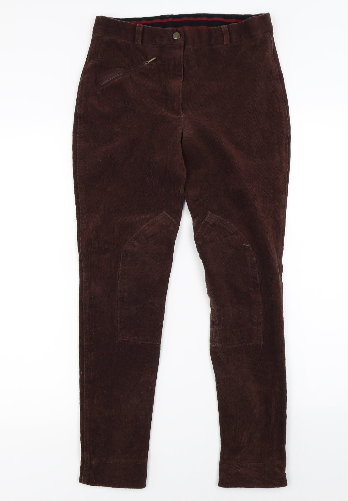 Preworn Womens Brown  Corduroy Trousers  Size 30 L26 in