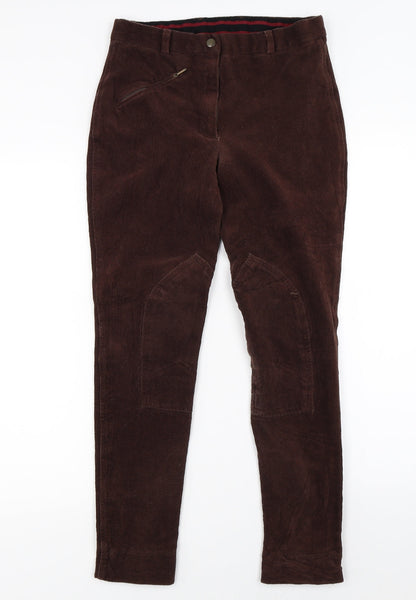 Preworn Womens Brown  Corduroy Trousers  Size 30 L26 in