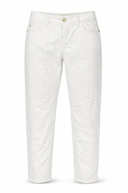 Yes Yes Womens White  Denim Cropped Jeans Size 30 in L23 in