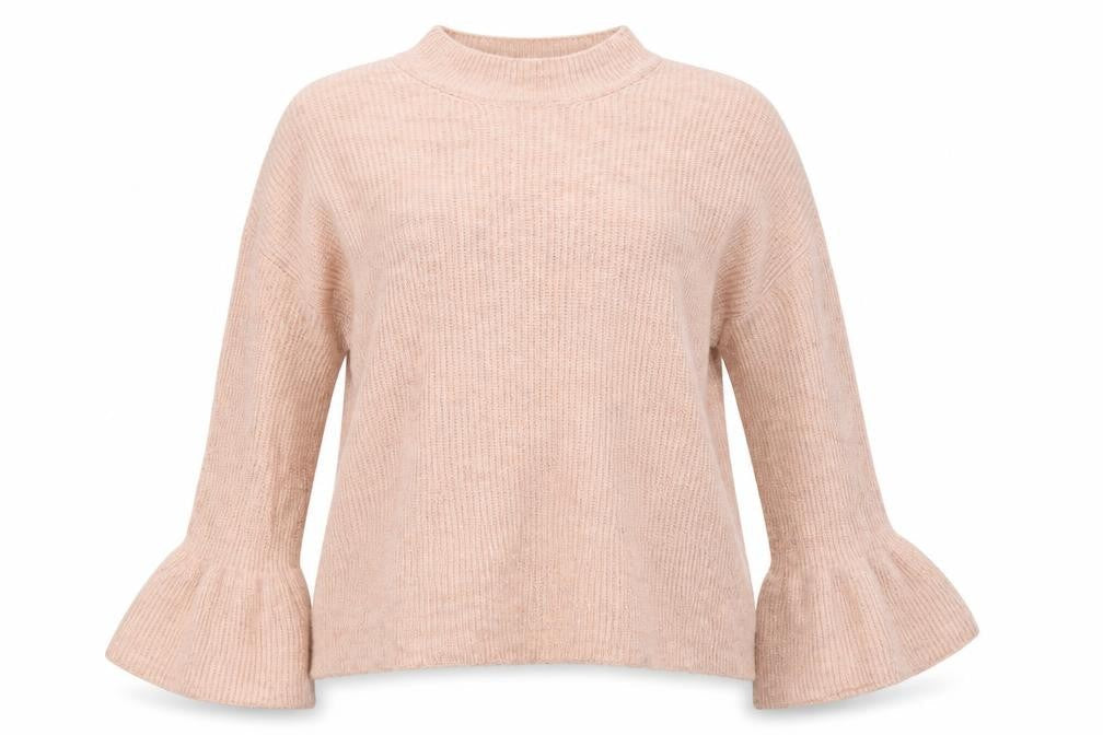 Marks & Spencer Womens Beige  Knit Pullover Jumper Size M