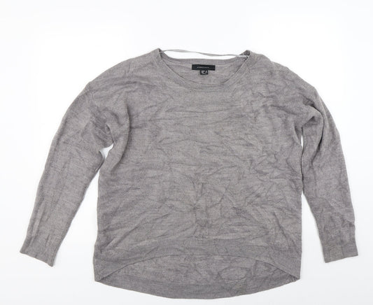 Atmosphere Womens Grey  Knit Pullover Jumper Size 12