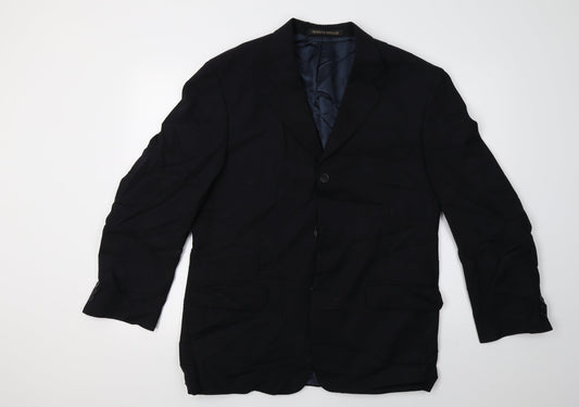 Marks and Spencer Mens Blue   Jacket Blazer Size 40