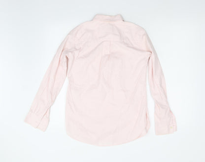 Preloved PINK Womens Pink   Basic Button-Up Size 8 - Back