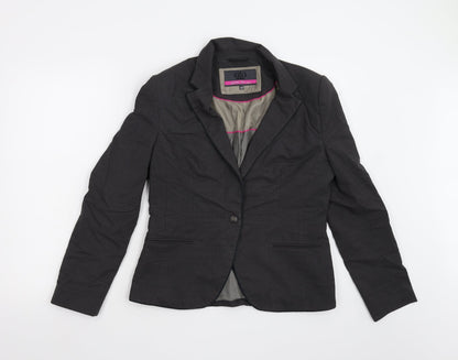 Next Womens Grey   Jacket Blazer Size 14