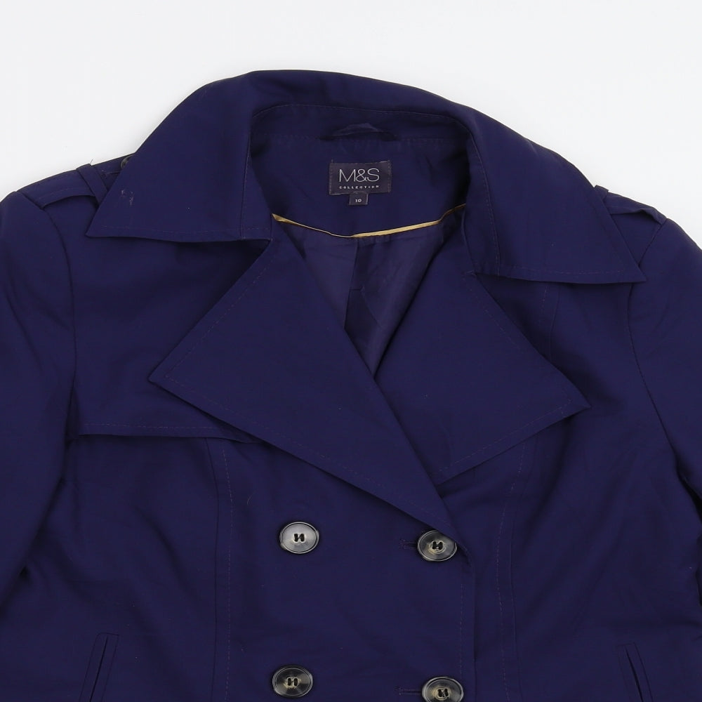 M&S Womens Blue   Jacket  Size 10