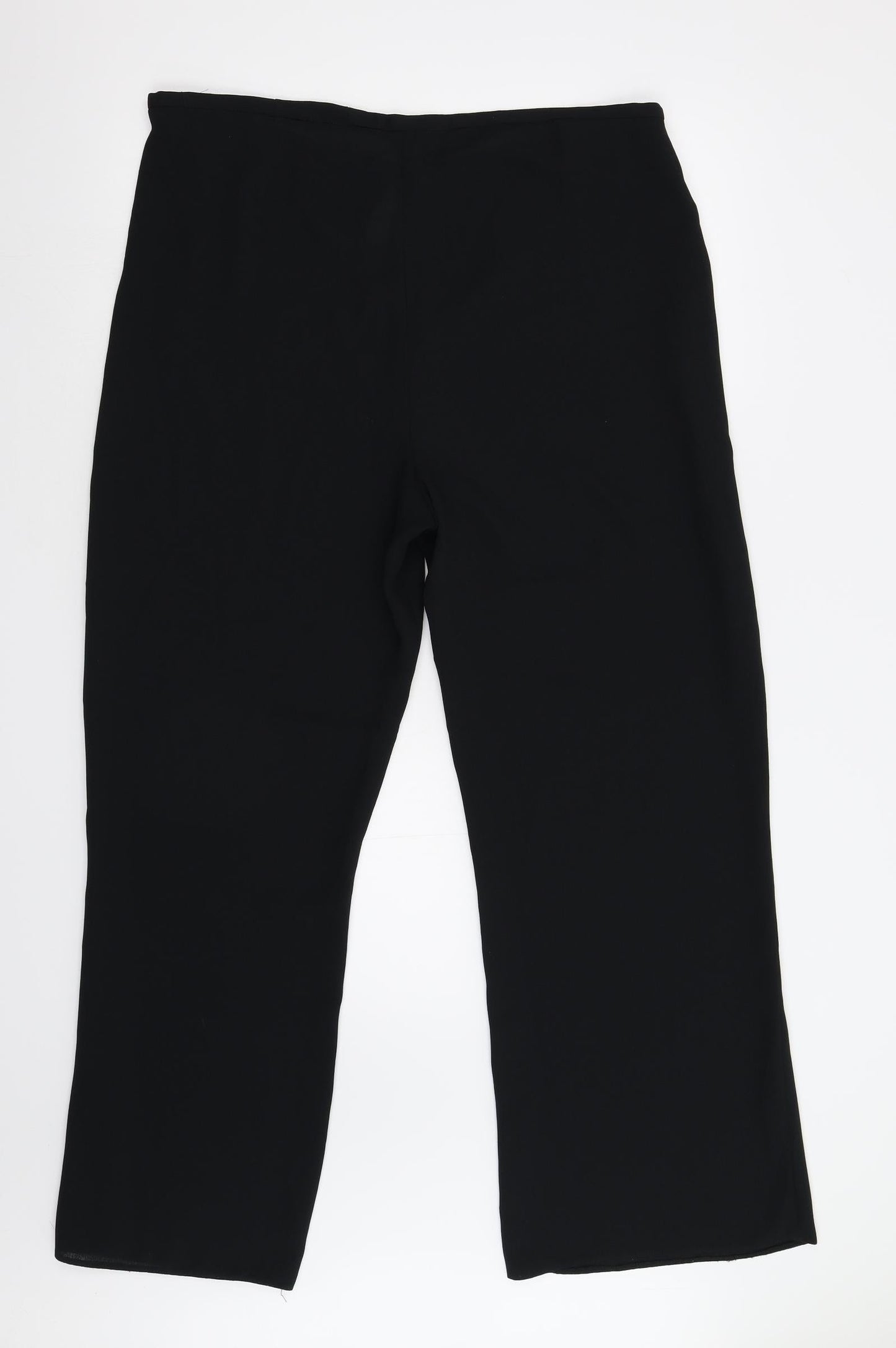 Essentials Womens Black   Trousers  Size 18 L29 in