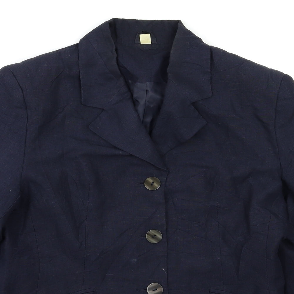 JWF Womens Blue   Jacket Blazer Size 10