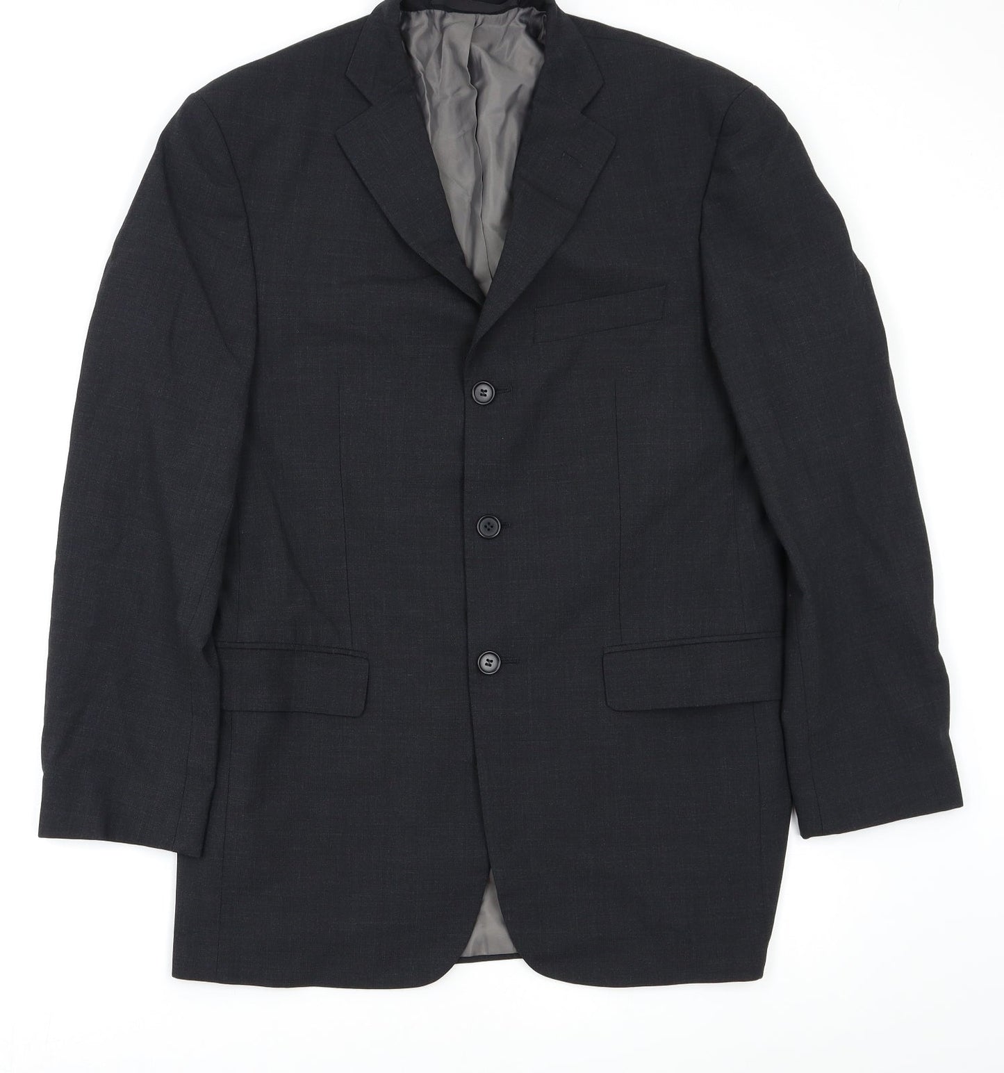 M&S Mens Grey   Jacket Blazer Size M