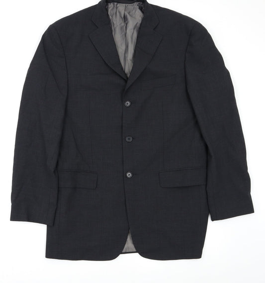 M&S Mens Grey   Jacket Blazer Size M