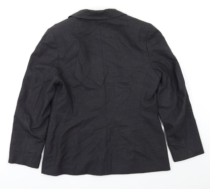 Next Womens Grey   Jacket Blazer Size 14