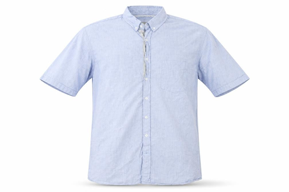 Jacomo Mens Blue    Button-Up Size XL
