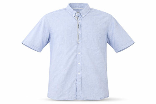 Jacomo Mens Blue    Button-Up Size XL