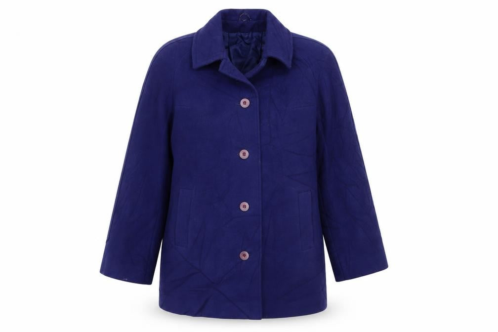 Preworn Womens Blue   Pea Coat Coat Size M