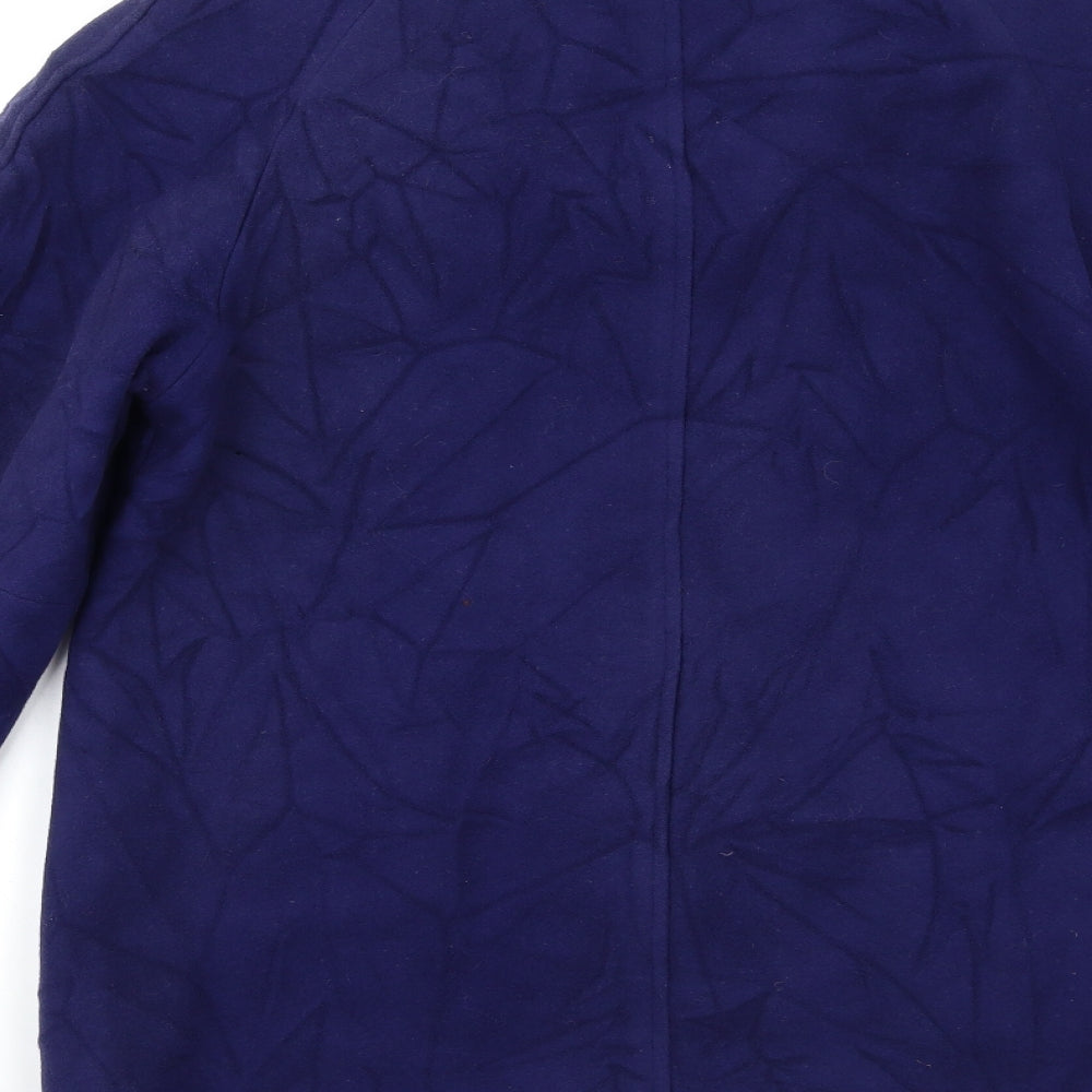 Preworn Womens Blue   Pea Coat Coat Size M