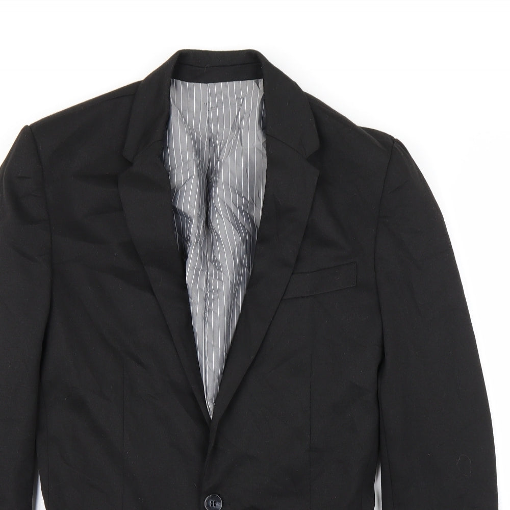 Preworn Womens Black   Jacket Blazer Size S