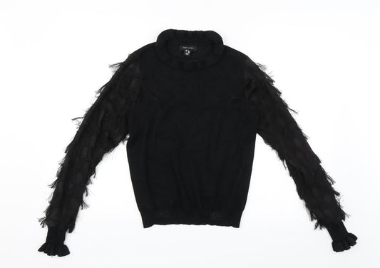 New Look Womens Black   Basic Blouse Size S