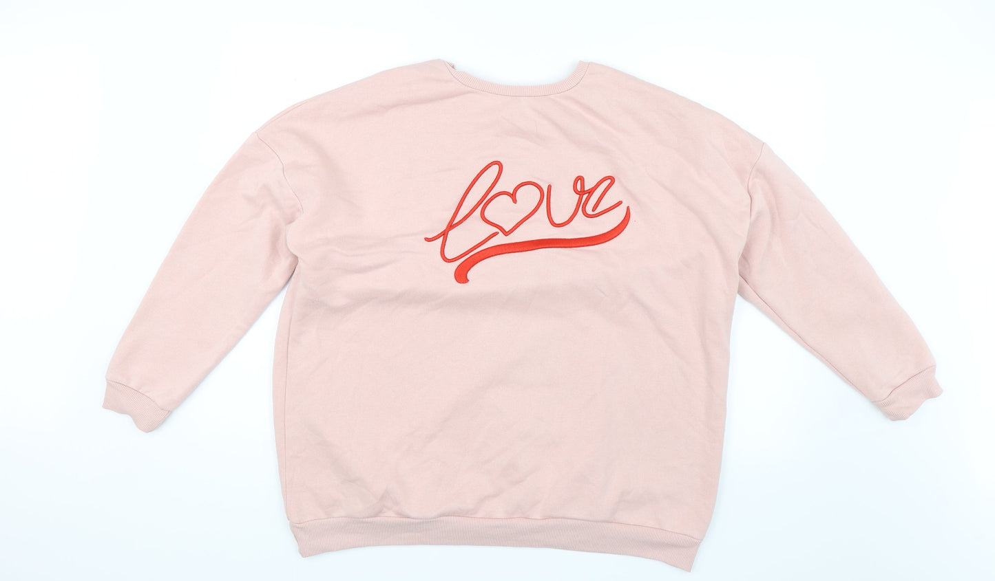 Papaya Womens Pink   Pullover Jumper Size XL  - Love
