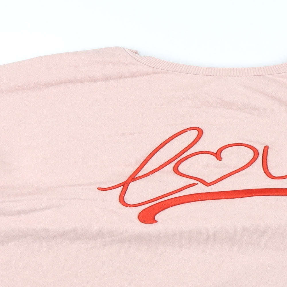 Papaya Womens Pink   Pullover Jumper Size XL  - Love