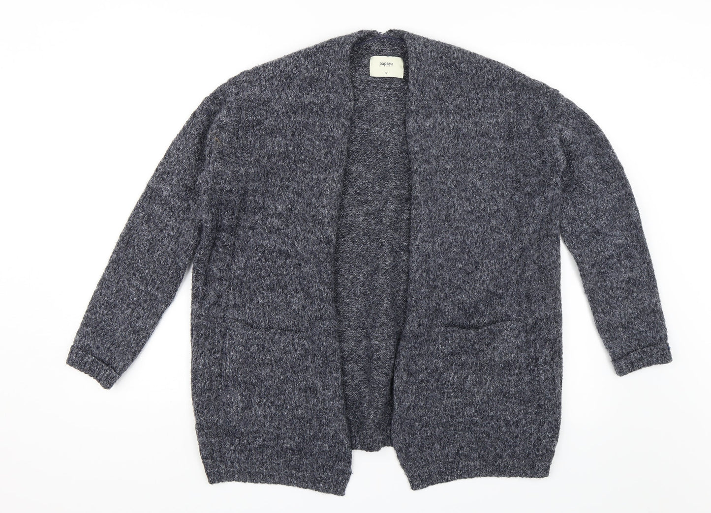 Papaya Womens Blue   Cardigan Jumper Size S