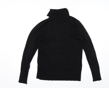 Preloved M&Co Womens Black   Pullover Jumper Size 12 - Front