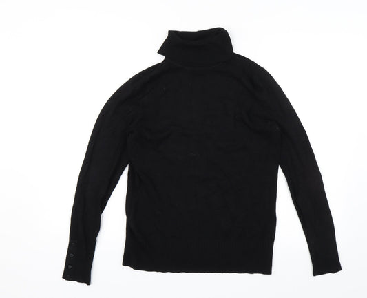 M&Co Womens Black   Pullover Jumper Size 12
