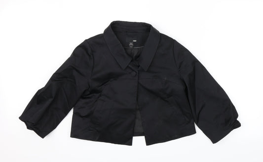 H&M Womens Black   Jacket  Size 12