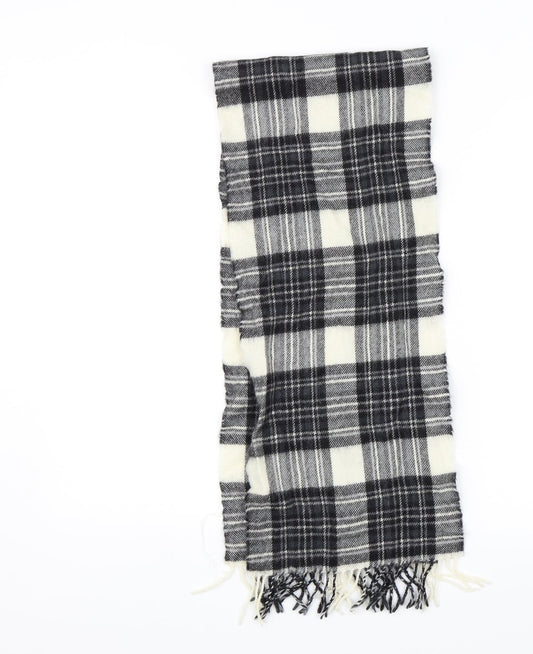 Ingles Buchan Unisex Black Plaid   Scarf